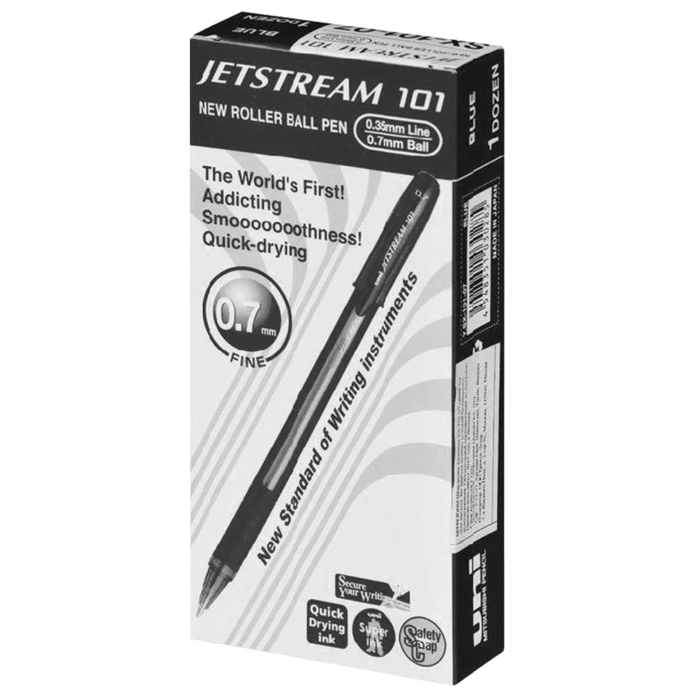 Ballpoint pen UNI &quotJetStream" grip oil knot 0.7 mm writing line 0.35 Stationery for school 2021 Pens Pen handles telescopic baton fountain