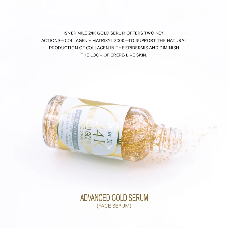 Уход за кожей 24K Золотая эссенция дневной крем против морщин уход лицом