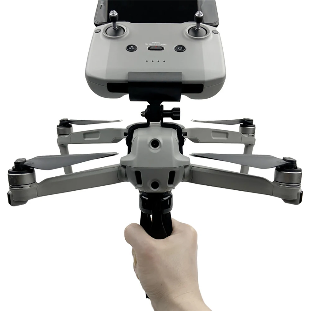 

Ручной шарнирный стабилизатор кронштейн для DJI Mavic Air 2 Drone Phone/пульт дистанционного управления с зажимом с разъемом 1/4 для подключения штатив...