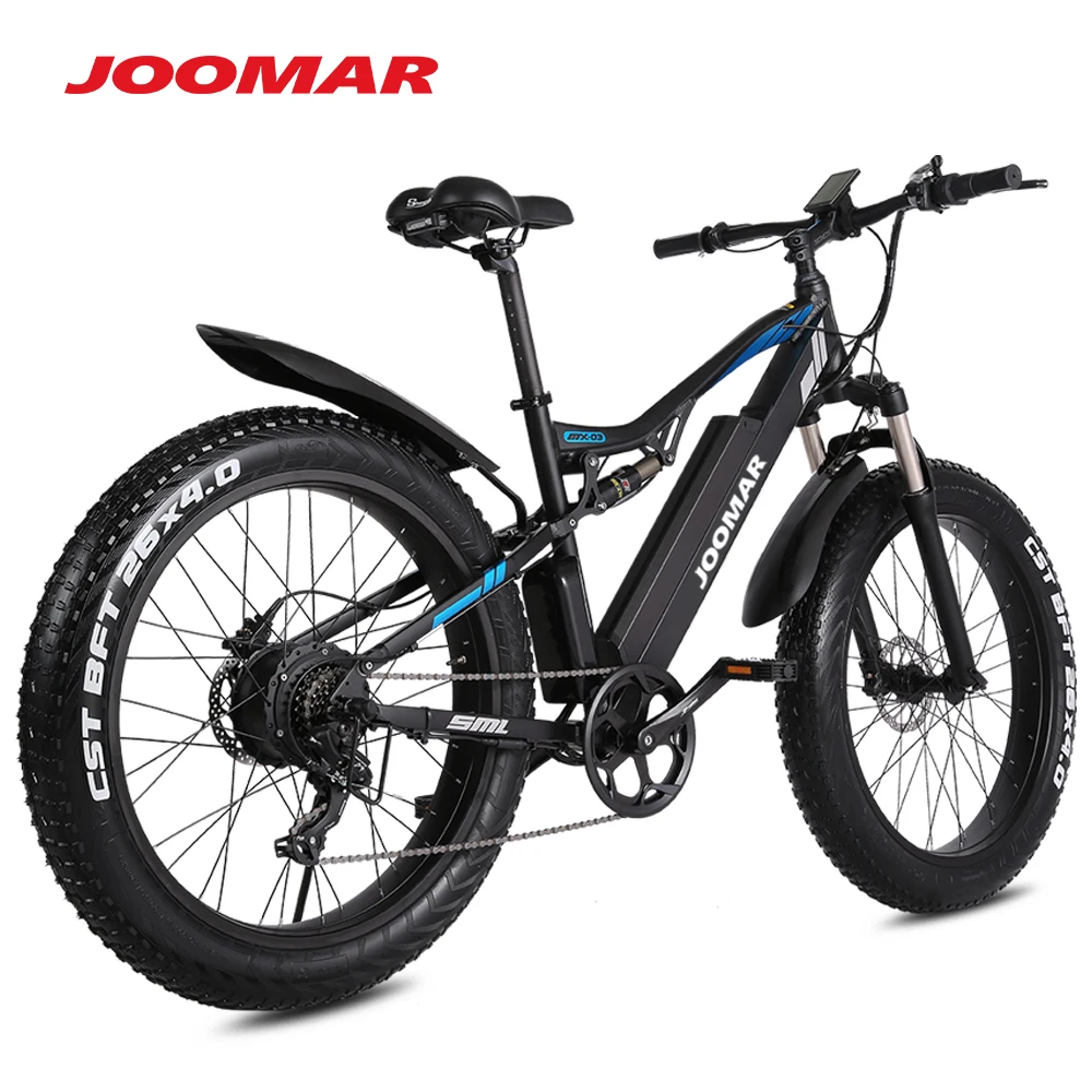 Günstig JOOMAR 1000W Elektrische Fett Bike 4,0 JM03 Plus Ebike 48V 17AH Mountainbike Snowbike Sport Radfahren Elektronische Bikes Für Erwachsene