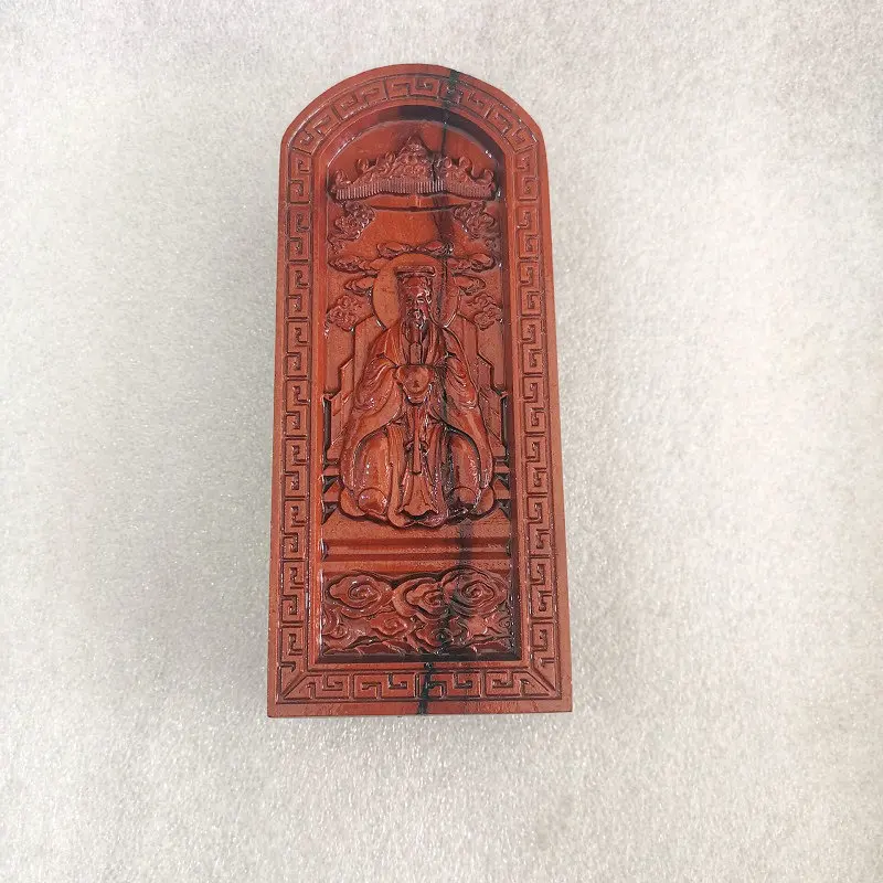 Таонистский маркер Jujube, рельефная технология, Императорский маркер Dongyue, волшебное оружие из дерева молнии strike