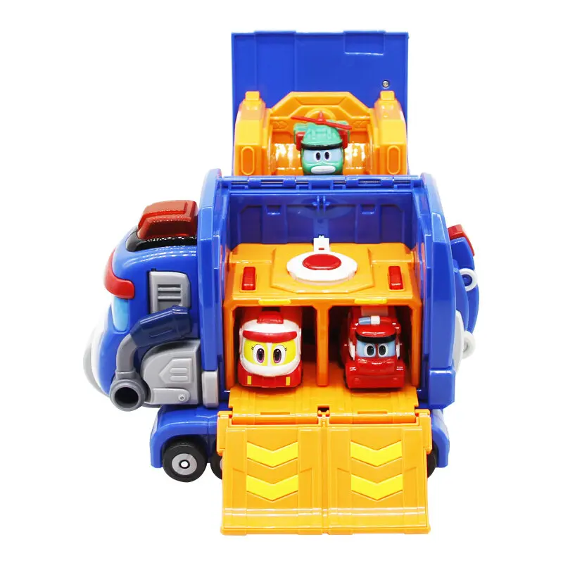 Игрушка-трансформер Gogo Дино спасательная база в форме слона со звуком