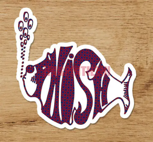 Индивидуальная Автомобильная наклейка Phish Fish Fishman пончик премиум-стикер для окна