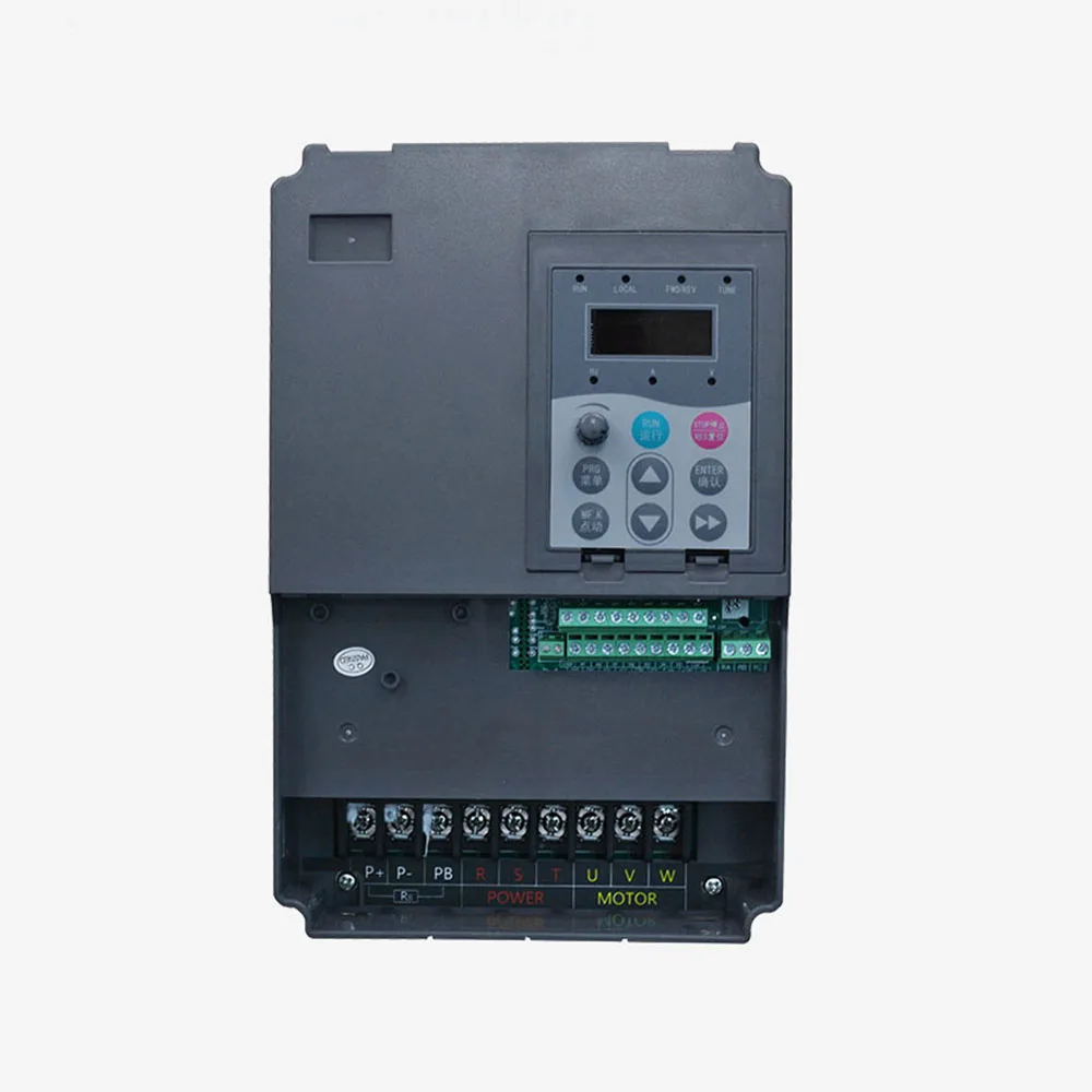 7.5KW 380V 3-фазовый Вход частотный инвертор VFD Трехфазная экономия энергии 380V Выход 17A мотор Скорость Управление частота приводной преобразователь 50/60Hz