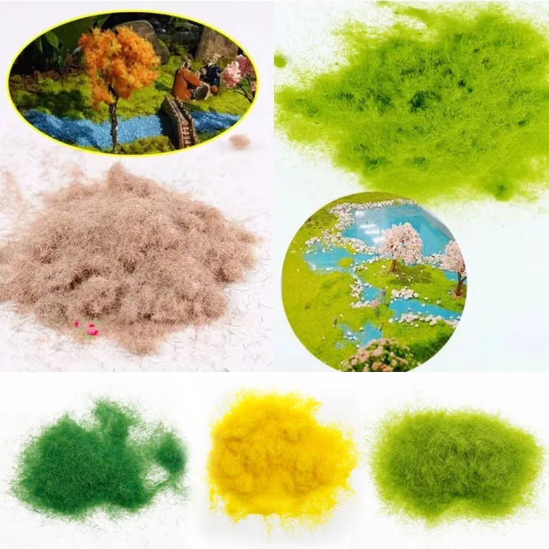 DIY песок стол искусственная трава порошок наружный газон производство