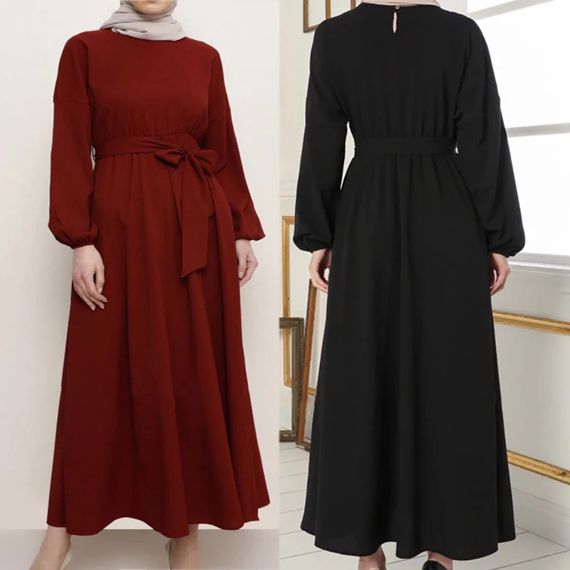 Abaya Дубай, Турция исламский мусульманский арабский длинный хиджаб платье кафтан халат Djellaba Femme Abaya s для женщин Кафтан марокканский 557