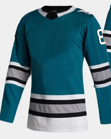 Мужские женские мужские американские хоккейные Джерси с шайбой фанаты Сан-Хосе