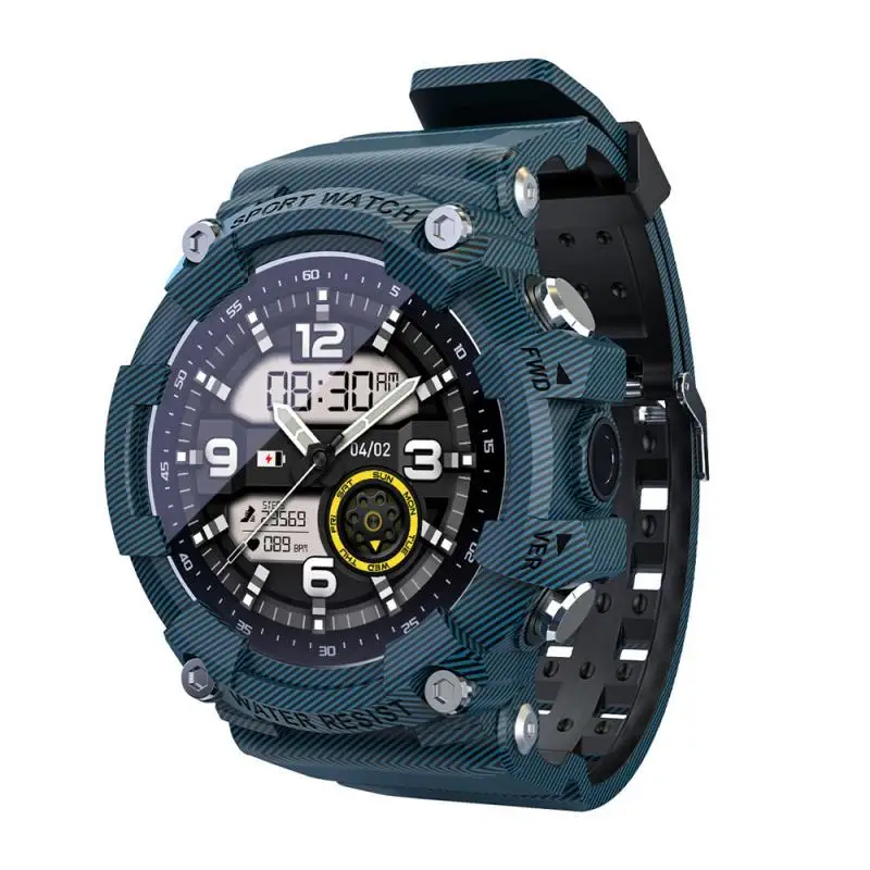 

Смарт-часы водонепроницаемые IP68 с прогнозом активности, пульсометром, фитнес-трекером, спортивные Смарт-часы для Android IOS