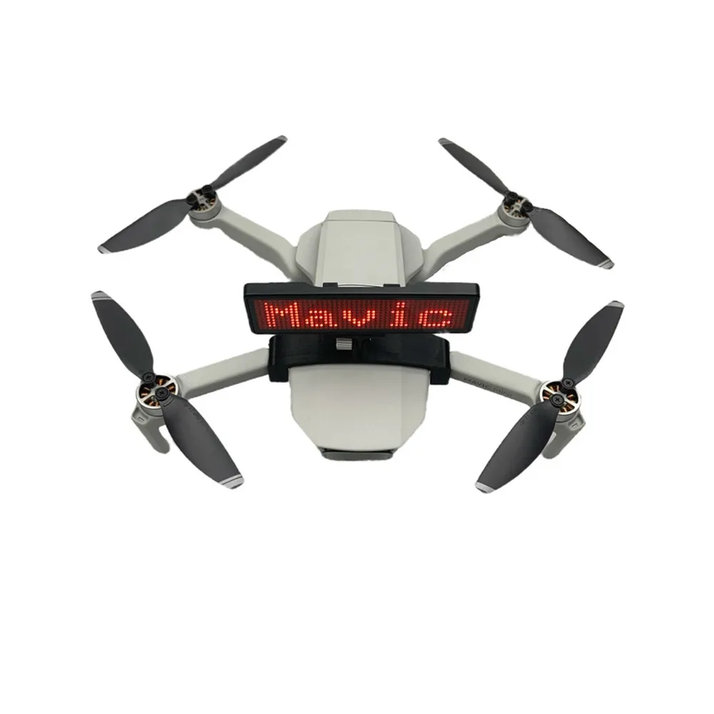 

Для DJI Mavic Mini Drone светодиодный дисплей держатель экрана DIY дисплей доска кронштейн для DJI Mavic мини Дрон запчасти