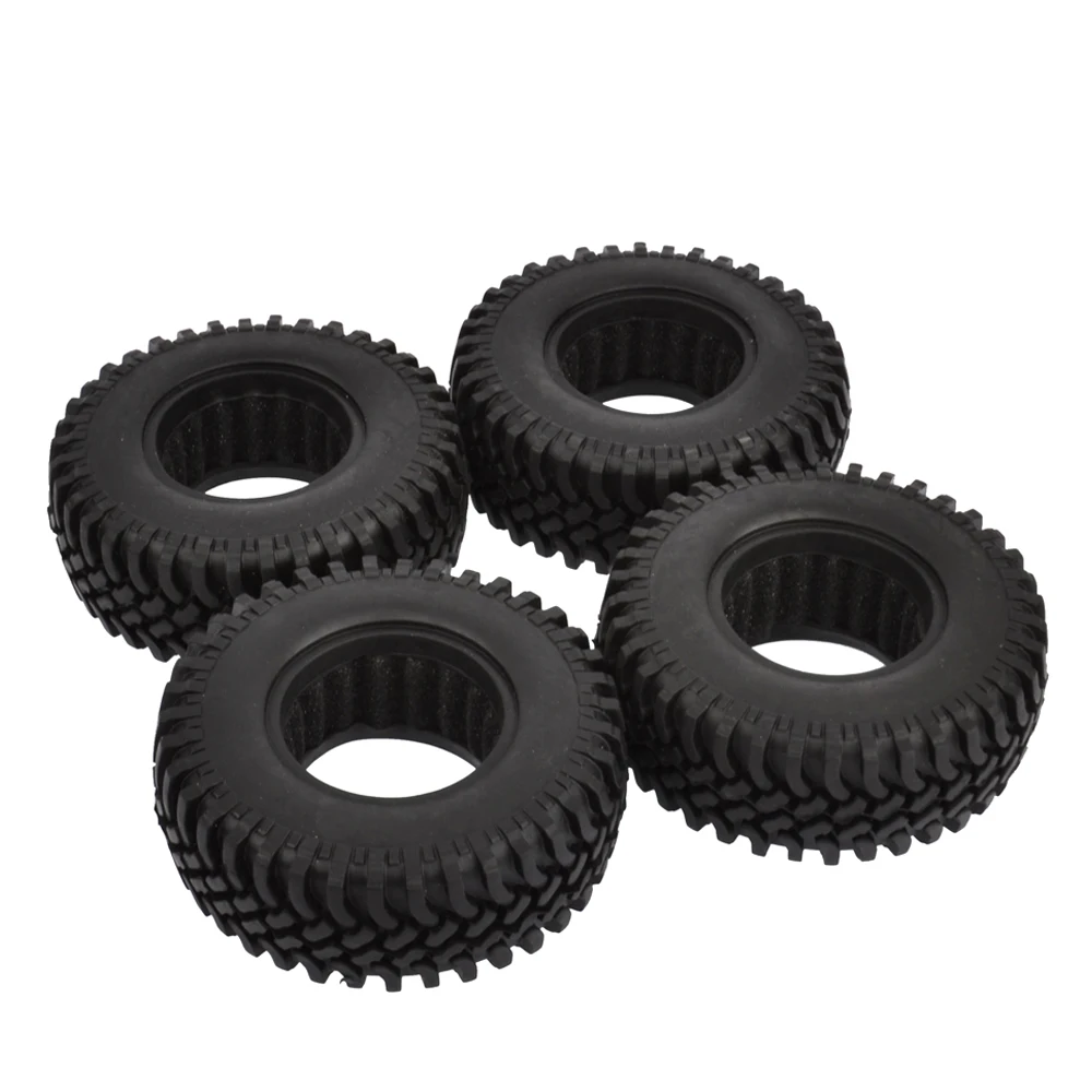 4 шт. шины 100 мм 1 9 дюйма для Axial SCX10 tamiya CC01 D90 1/10 RC Внедорожник гусеничный автомобиль