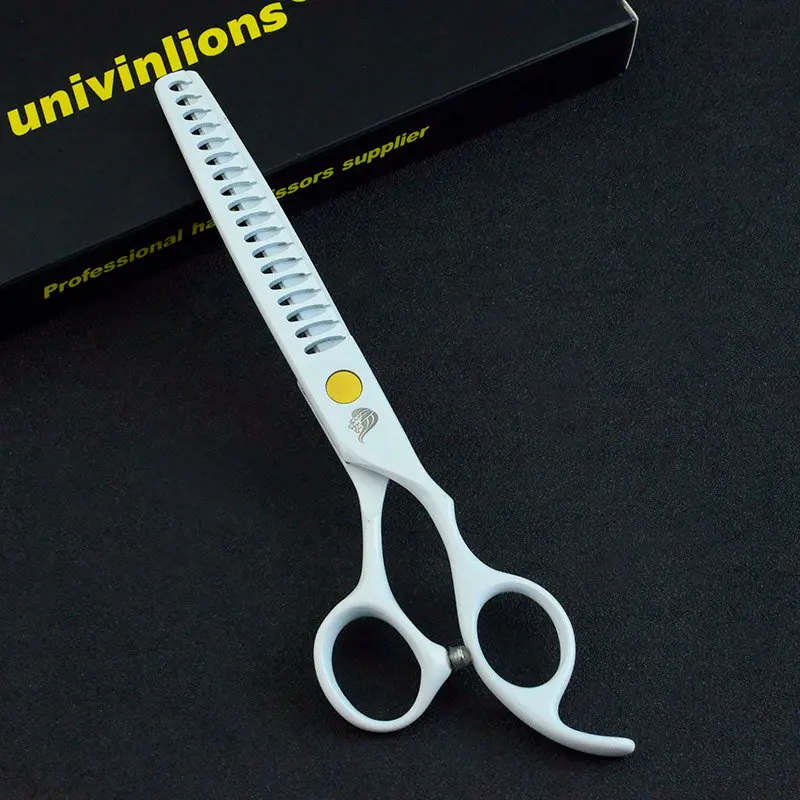Univinlions " Титановые фиолетовые изогнутые ножницы для ухода за домашними животными ножницы для стрижки собак и кошек машинки для стрижки животных инструмент для стрижки волос для собак