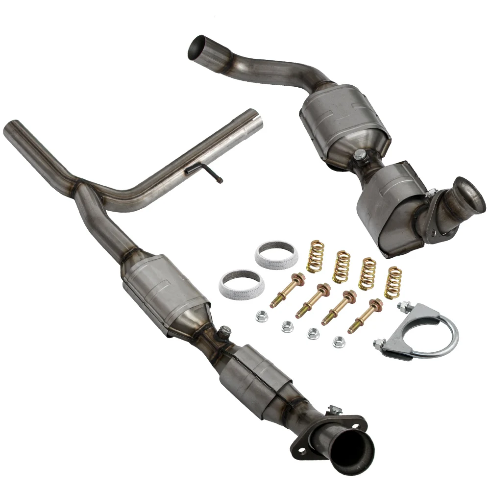 

Для Ford F150 2004 2005 для Lincoln Mark LT 5.4L 2006 4WD каталитический конвертер, выхлопная Y-образная труба, прямая замена 53569 30494