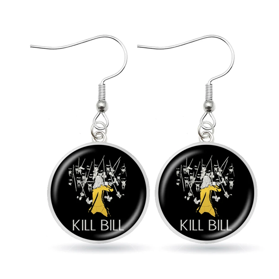 Модные серьги-игрушка Pussy Wagon из фильма Kill Bill висячие серьги аксессуары для букв