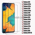 Закаленное стекло для Samsung Galaxy A20 A20e A20s A30 A30s A40 A40s A50 A50s A51 A60 A70 A70s A71 A80, защитная пленка для экрана, 2 шт.