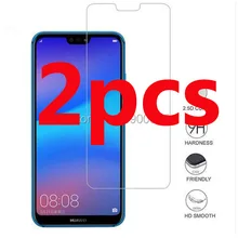 2pcs tempered glass for huawei p20 lite glasses on huawi honor 10 mate pro screen protector film cas