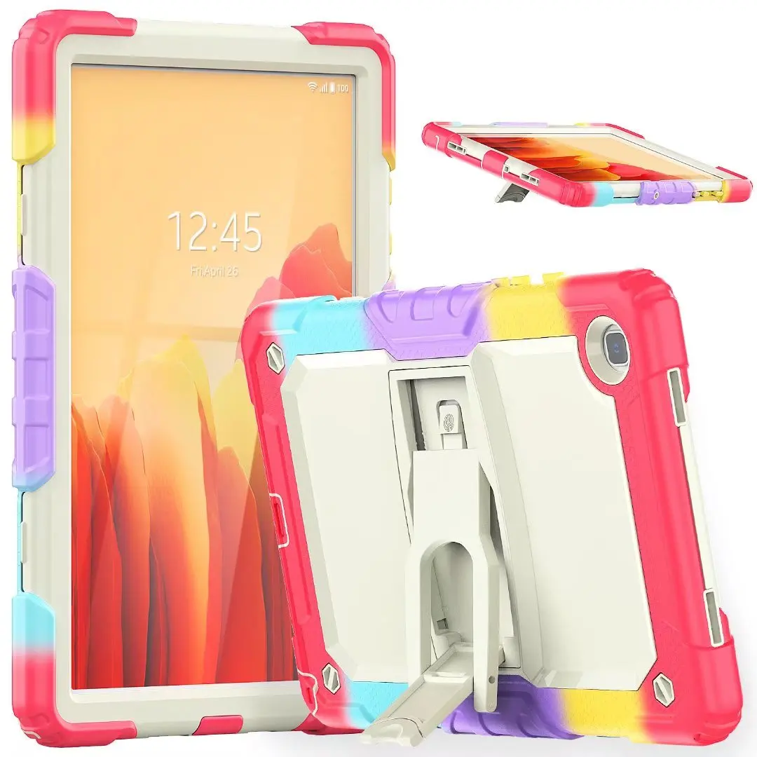 Notebook Tablet Case For Samsung Galaxy Tab A7 10.4 2020 SM-T505 T500 T507 Generation Heavy Duty Shockproof Kids Cover+pen