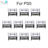 yuxi 10pcs replacement for ps5 hdmi compatible port socket interface connector for sony playstation 5
