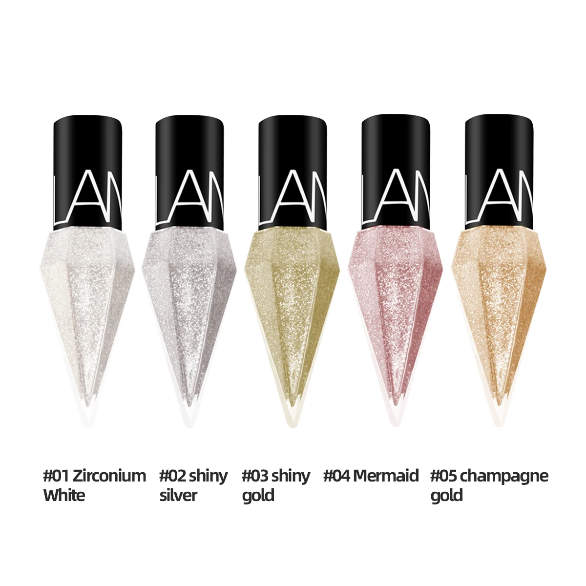 Подарочная коробка блестящая жидкая подводка для глаз с бриллиантами Дешевые