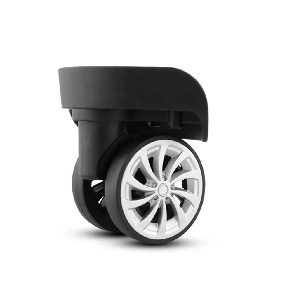 TANGYIPIN W315 Trolley wheel accessories suitcases luggage repair password box pulley easy installation rubber universal wheels