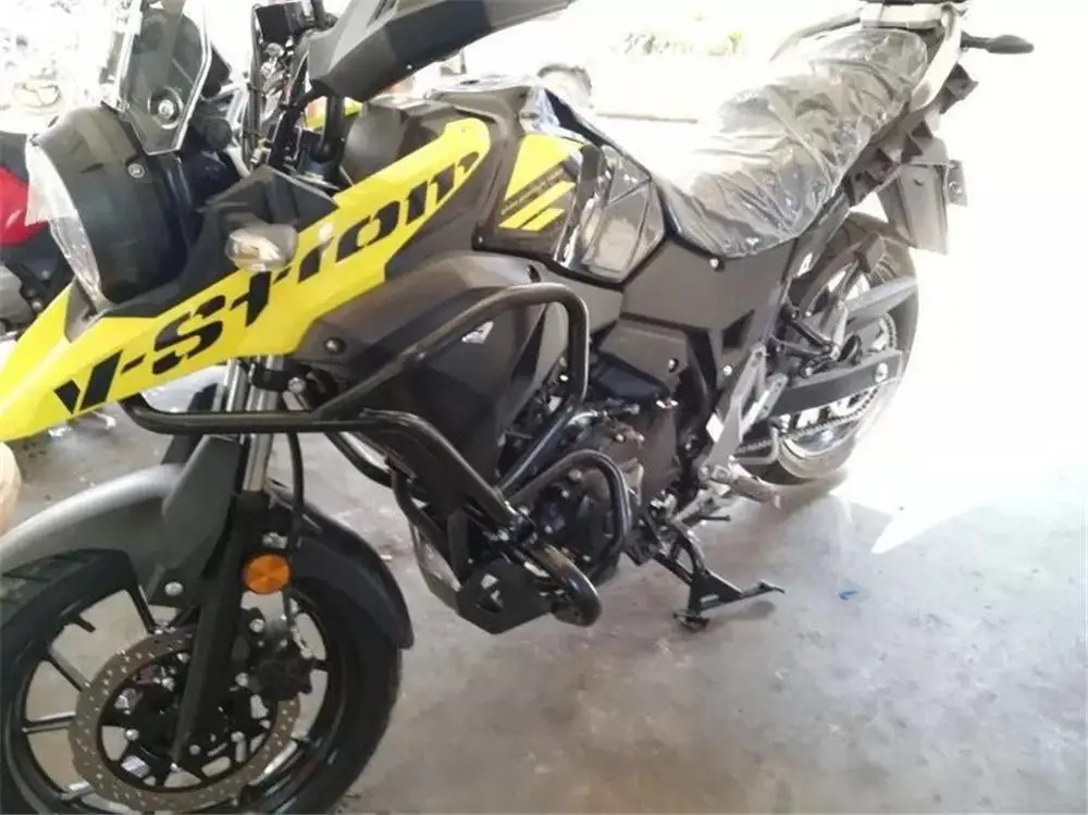Для Suzuki V-Storm DL250 2016 2017 верхняя + Нижняя защита двигателя шоссе автострада аварии