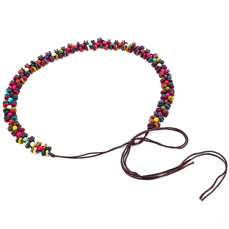 Женский трикотажный ремень в винтажном богемном стиле|knitted belt|belts for womenbelt styles |