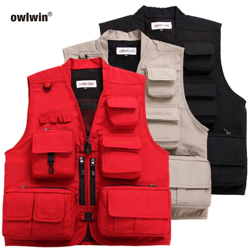 

2019 Fishing Jacket Fishing Vest Vest Outdoor Photography Outdoor Fishing Shoulder Multi Pocket Vest Fishing New