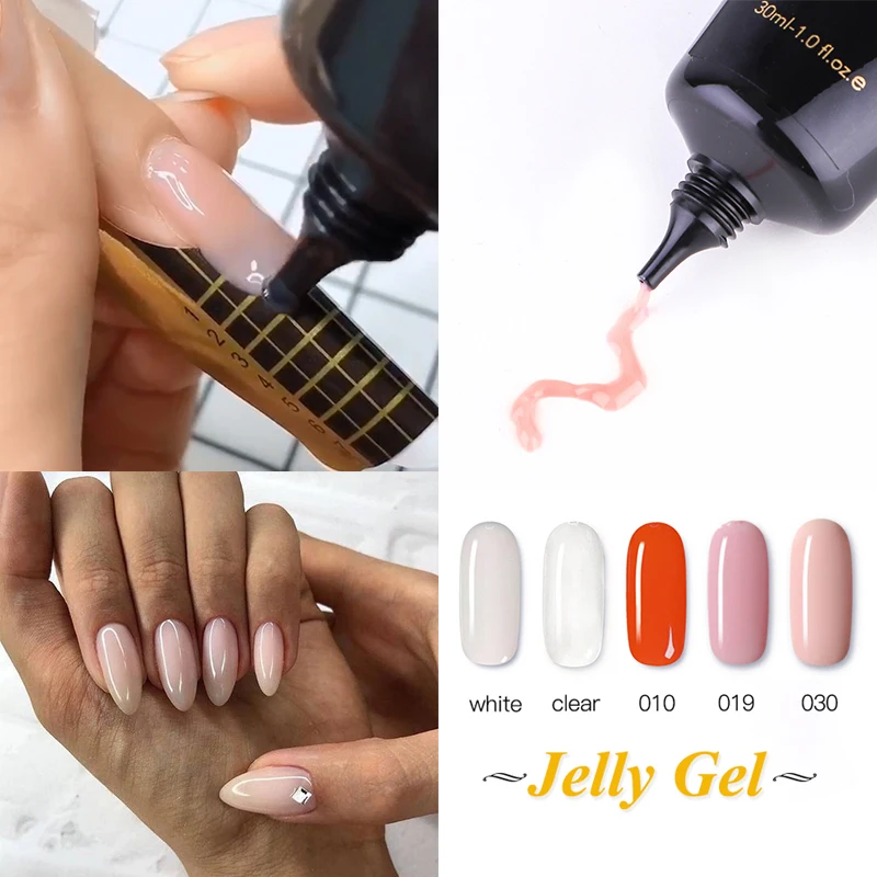 MSHARE гель желе строитель УФ розовый прозрачный камуфляж поли ногтей для