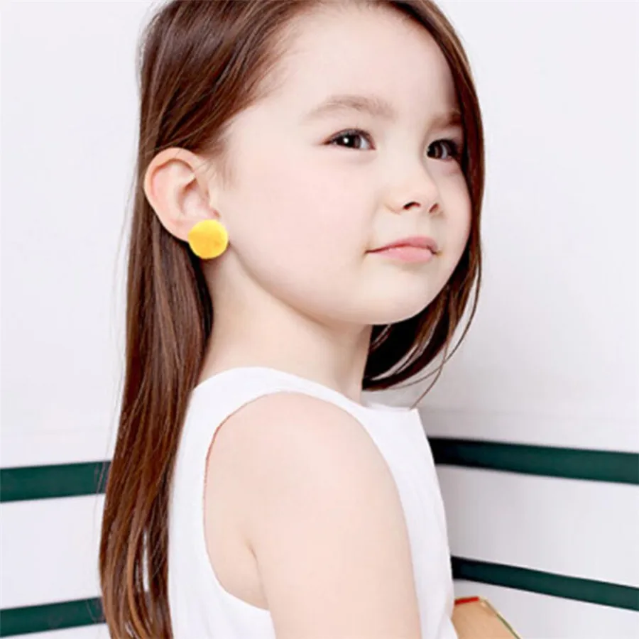 UNWE 1 пара зажимов для сережек не проколотые зажимы ушей милые женские/девочки