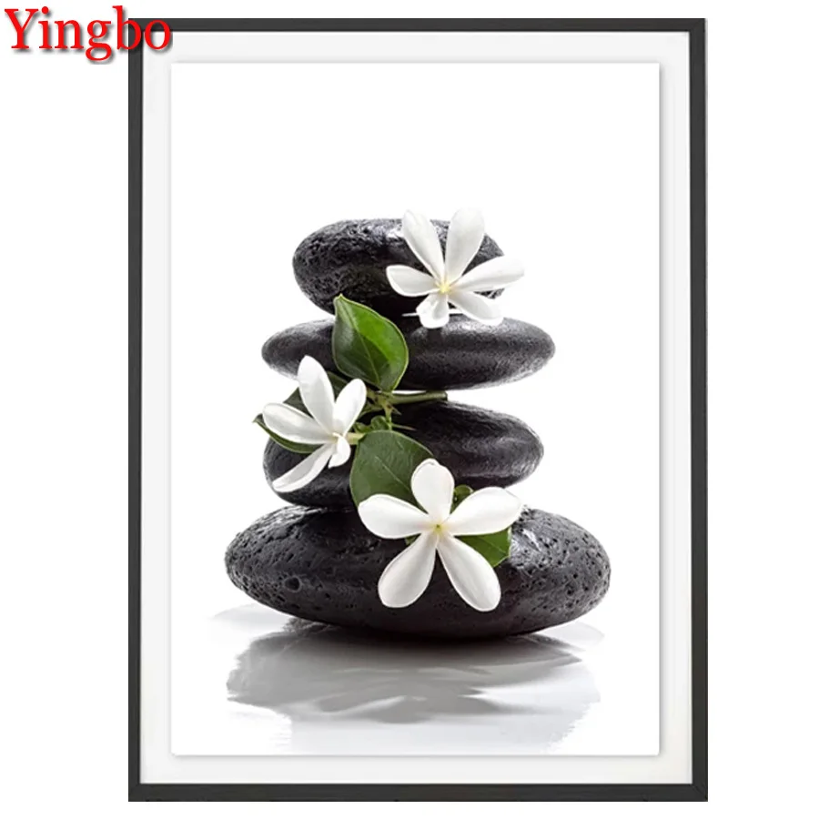 Набор для алмазной вышивки сделай сам алмазная 3d вышивка с цветком из камня