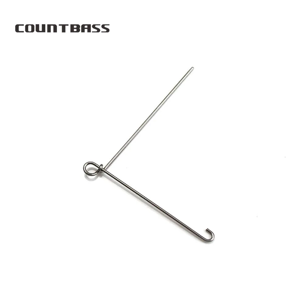 

50pcs Staianless Steel Wire Form, DIY spinnerbaits, freshwater fishing lures accessory, lures making, free shippping