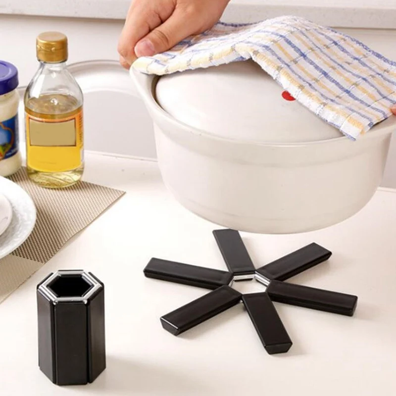 Складная теплоизоляционная подставка нескользящая для обеденного стола чашки