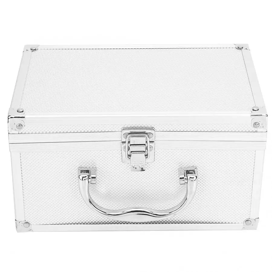 Ящик для инструментов из алюминиевого сплава портативный дисплей ящик 230*150*125