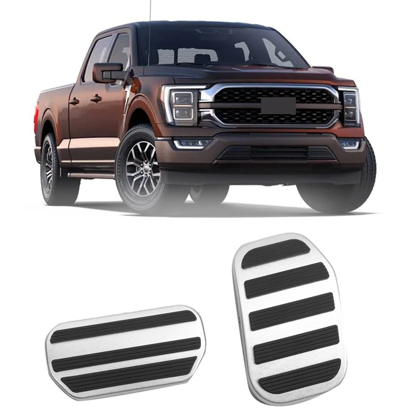 

Накладка на автомобильные педали для Ford F150 F-150 2021, накладка на педаль газа, тормоз, аксессуары