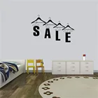 Наклейка для магазина одежды, распродажа, вешалка с цитатами, настенная наклейка, домашний декор, съемные Самоклеящиеся Виниловые Настенные обои ph787