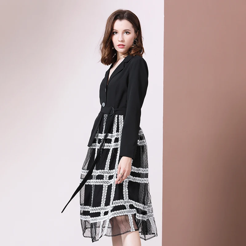 Женский комплект с плиссированной юбкой костюм из двух предметов имитацией