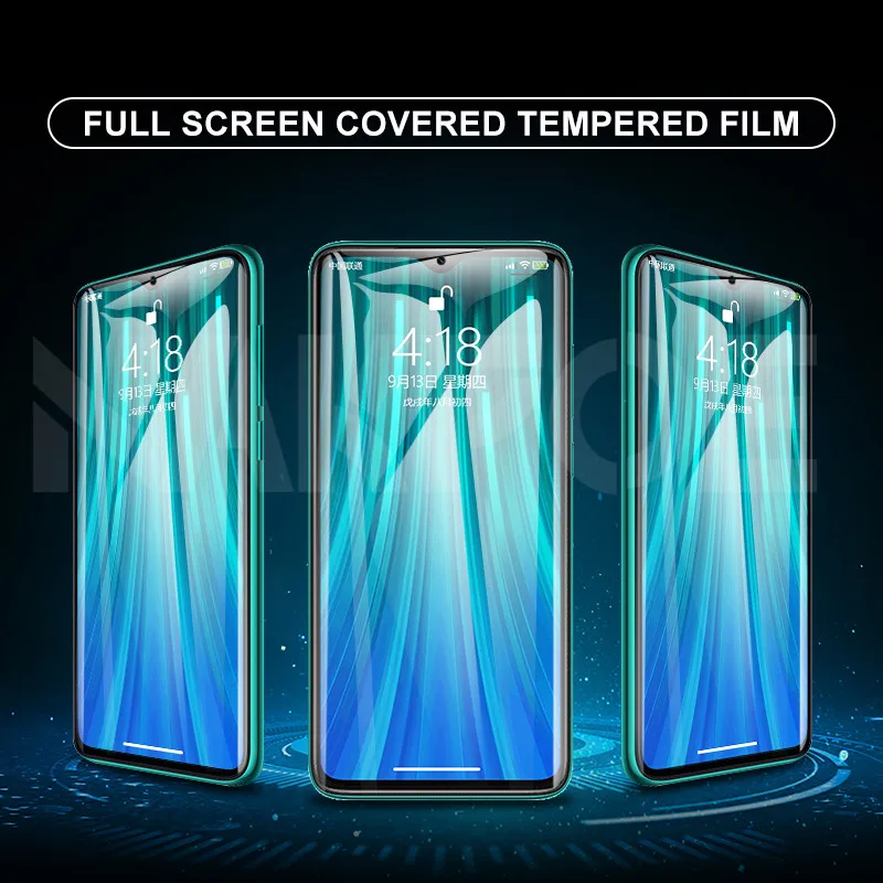 9D Tempered Glass For Xiaomi Redmi 8 8A 7 7A K30 Screen Protector Redmi Note 9S 8 8T 7 9 Pro Max Safety Protective Glass Film