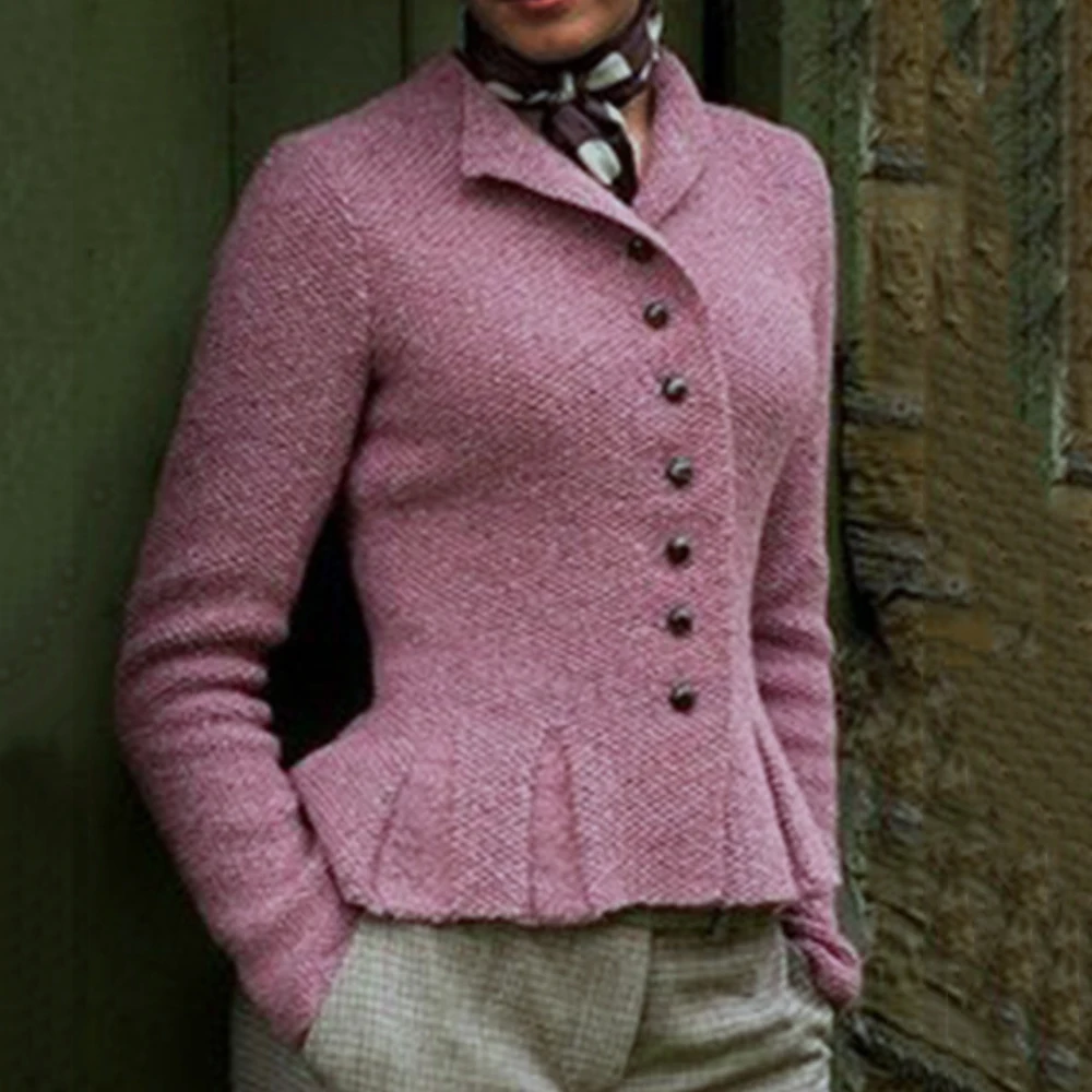 PUIMENTIUA модное женское пальто парки модные женские однобортные кардиганы с