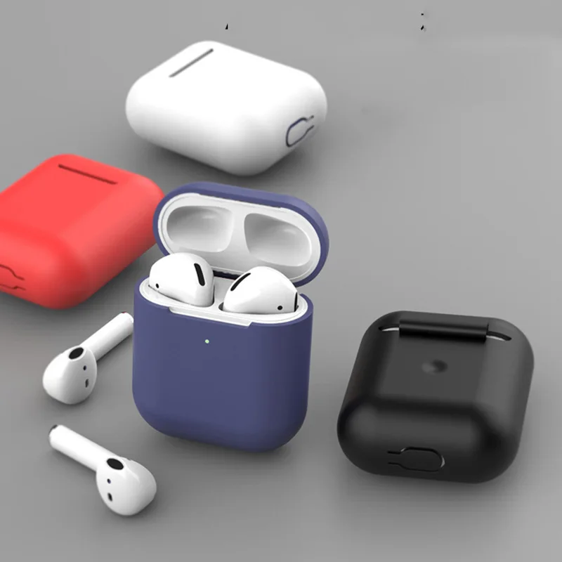 Новый силиконовый чехол для Airpods1 2 й роскошный защитный наушников Apple Airpods 1 и