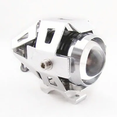 Silver Colour Shell 125 Вт U5 светодиодные фары для работы противотуманная фара Лазерная фара ближнего света U5 для мотоцикла Черная оболочка - Цвет: Silver Colour Shell