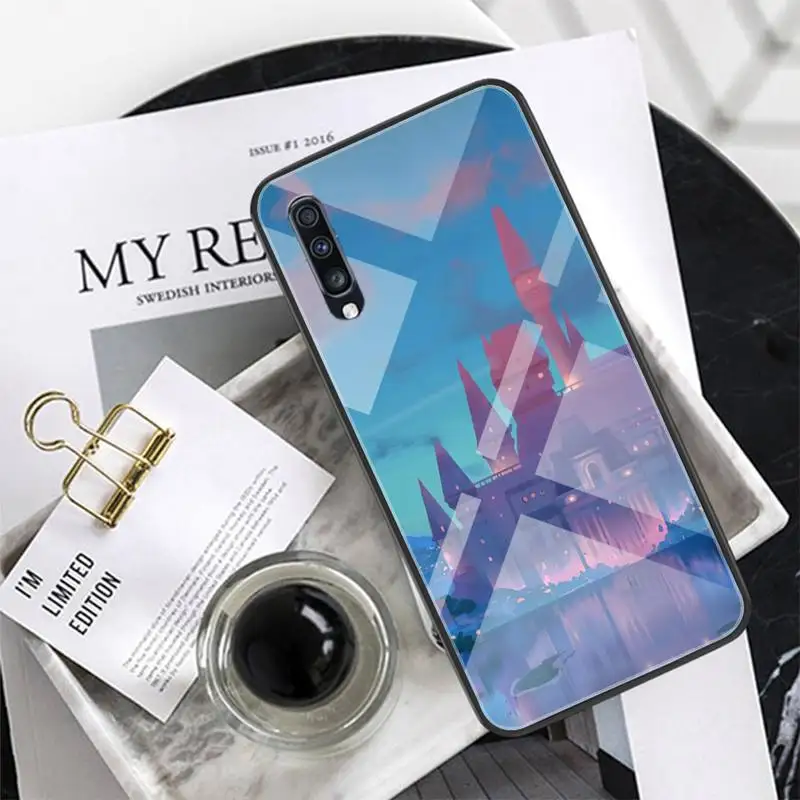 

Japanese Animation Scene Glass Phone Case Back Shell For Xiaomi Redmi Note 7 5 4 6 6A Mi 8SE 8 6 Lite Mix 2 2s Note 3 Cover