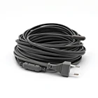 Инфракрасный нагревательный кабель 1,7 м, шнур питания для животных, обогревающая линия для тела