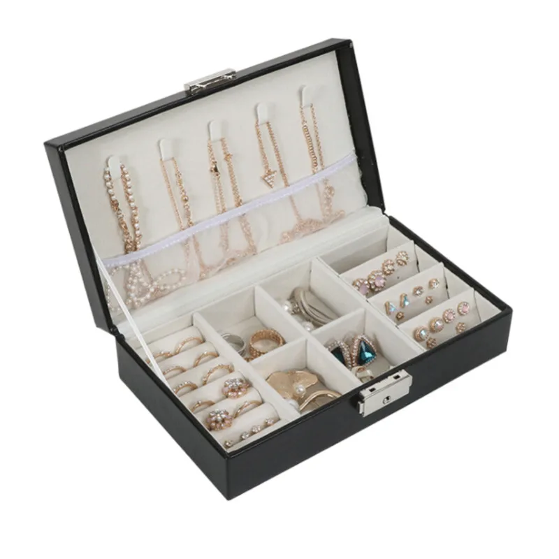 Многофункциональная шкатулка-органайзер в корейском стиле для хранения