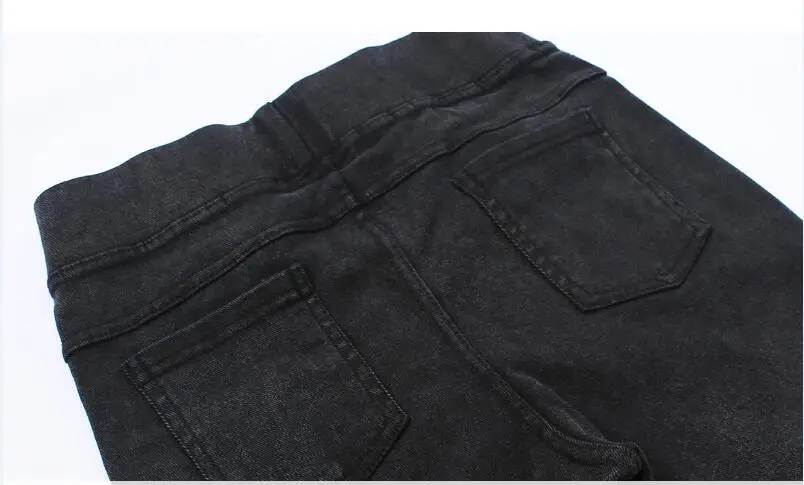 Джинсы с вышивкой высокие эластичные бойфренда женские потертые джинсы