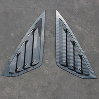 tonlinker exterior car window triangle blinds cover sticker for geely emgrand 2022 car styling 2 pcs abs plastic cover sticker