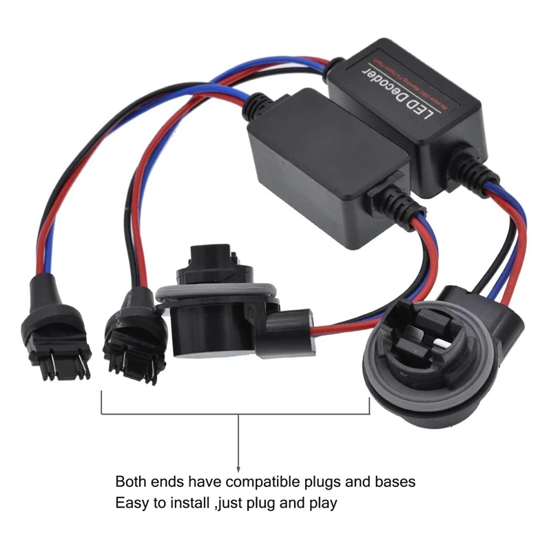 

2 Pcs Car LED Decoder 1156(BA15S) Warning Error Canceller Turn Signal Light