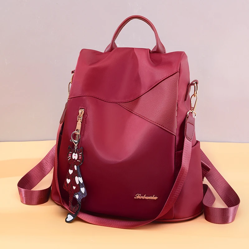 

Anti-theft Oxford Women's Backpack WaterproofWomen's Designer Bags For Girls 2021 Travel Backpack School Bag Women's Bag Bolsa