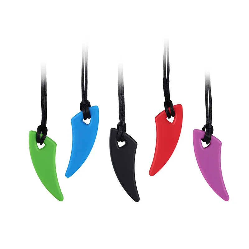 5 шт. силиконовое ожерелье для прорезывания зубов |