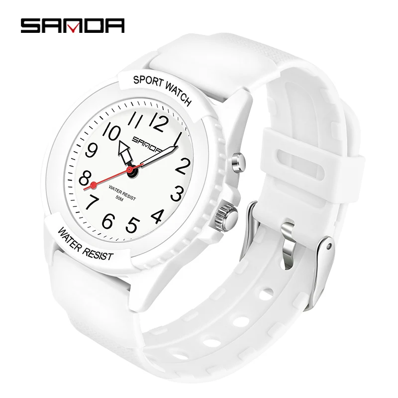 

SANDA New Sport Quartz Women Watch Luxury 30M Waterproof Digital Quartz Movement Clock Top Quaility Wristwatch Relogio Feminino