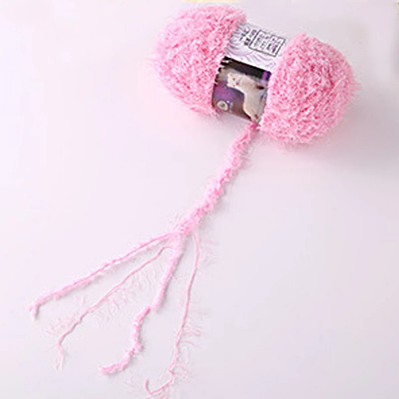 100 г/шарик зернистая объемная пушистая меховая мохеровая толстая пряжа для