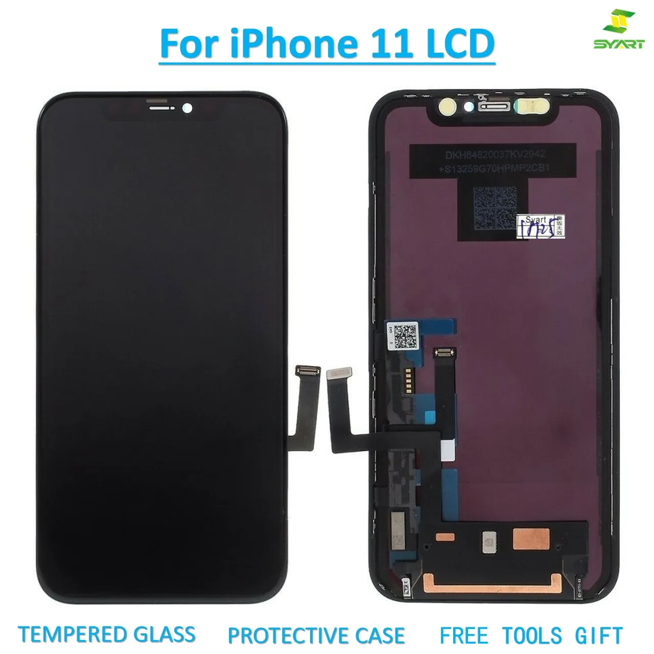 OLED Amoled ЖК-дисплей для iPhone 11 ЖК-дисплей+ 3D сенсорный дигитайзер сборка для iPhone 11PRO MAX ЖК-дисплей запасные части+ подарок
